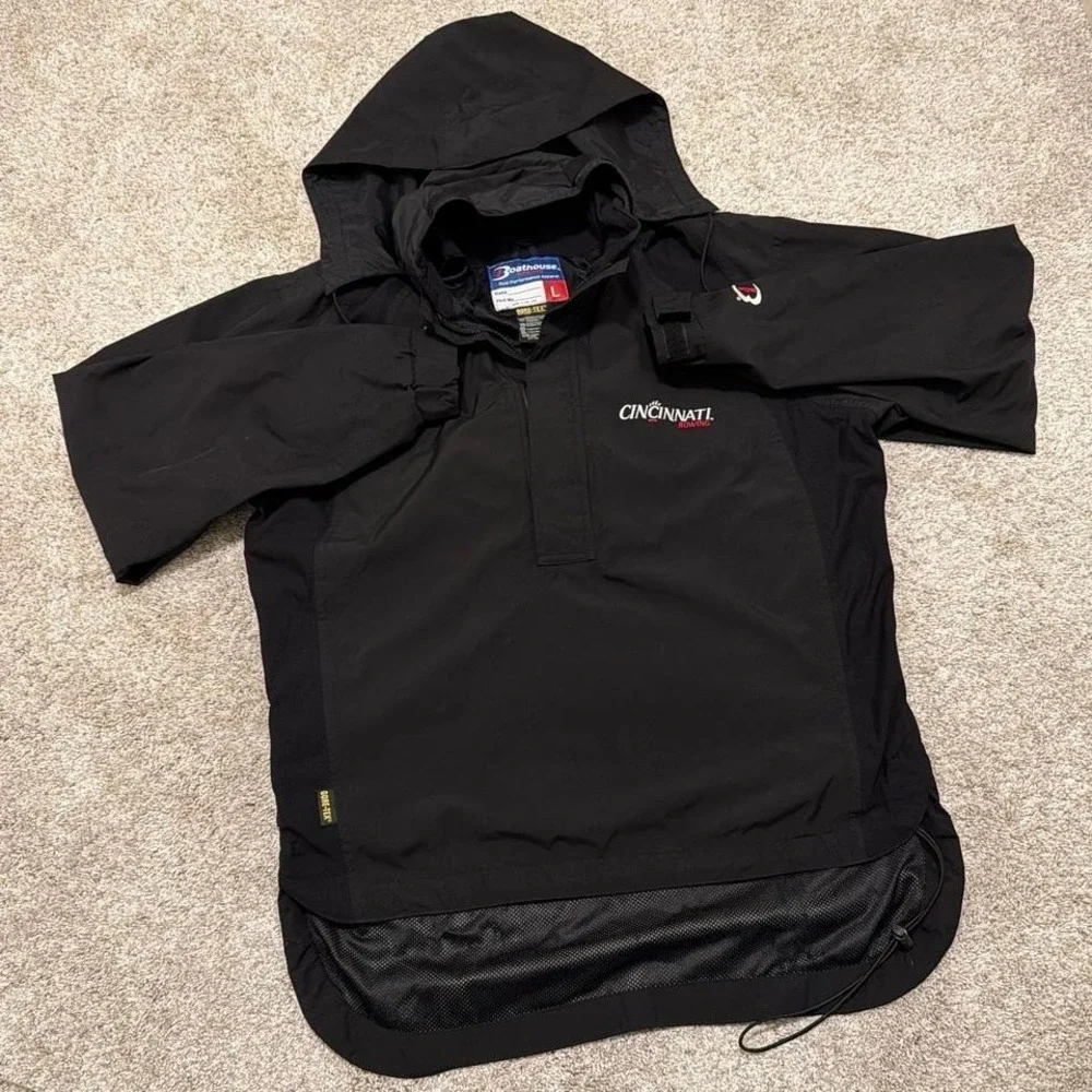 Vintage Boathouse GORE-TEX Pullover Jacket‎ | Black | Large | Made in USA